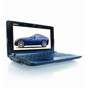 Acer Aspire One ZG5 / Intel Atom N270 1,6 GHz / 1GB / 160GB. / 8,9 "/ XP Home / ASUS / Blue 